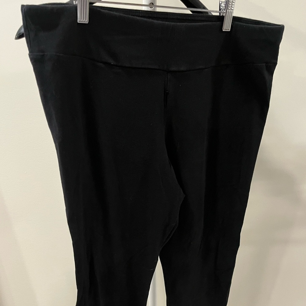 Never worn Set of 3 black leggings Time and Tru brand 2XL